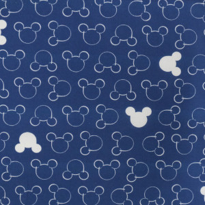 Coton Mickey vintage bleu - 10cm