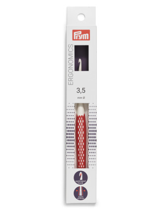 Crochet pour laine - Ergonomique - 3.5mm - Prym - Mercerine