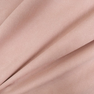 Tissu Sergé rose doux - 10cm
