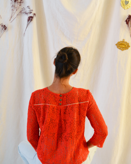 Patron Blouse Violette - Maison Fauve - Mercerine