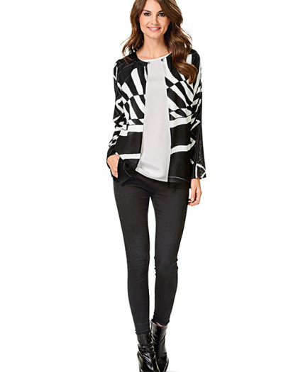 Patron de couture  Veste et T-shirt - Burda 6610 - Mercerine