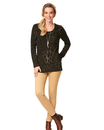 Patron de couture  T-shirt - Burda 6611 - Mercerine