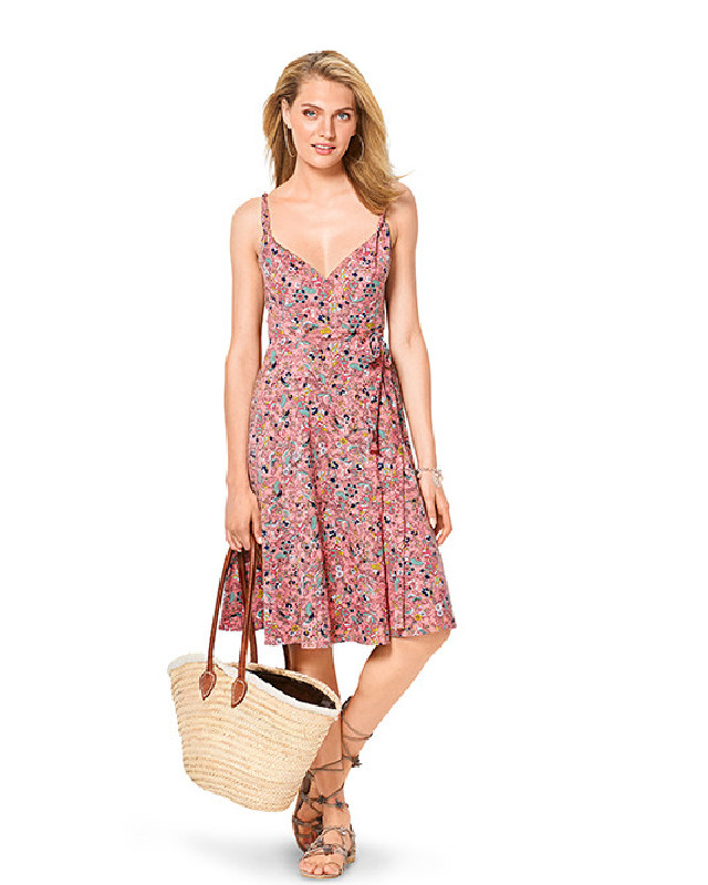 Patron de couture Robe femme  - Burda 6344 - Mercerine