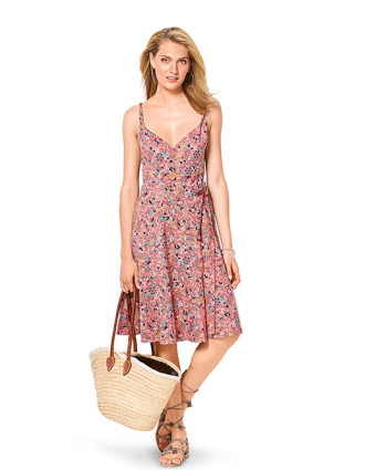 Patron de couture Robe femme  - Burda 6344 - Mercerine