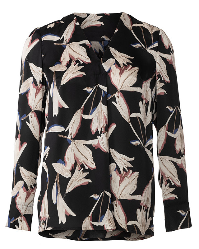 Patron Burda Blouse à longues  - Burda 6278 - Mercerine