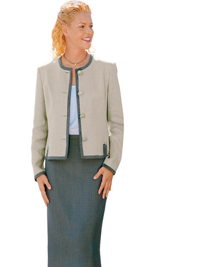 Patron de couture  Veste - Burda 8949 - Mercerine
