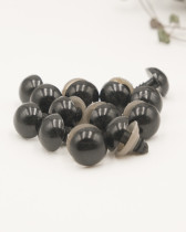 Yeux de sécurité noir pour peluches