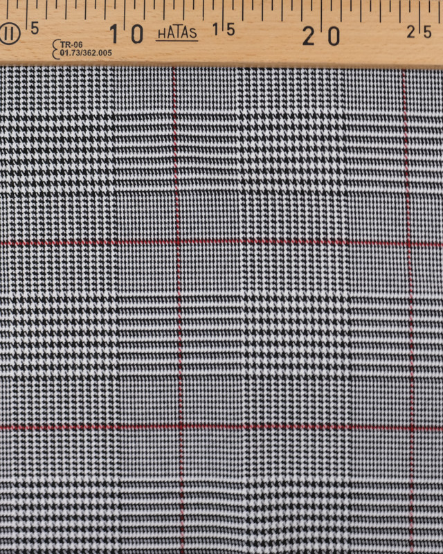  Tissu écossais Pied Prince-10CM -  Mercerine