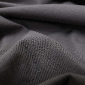 Jersey  coton gris x10cm