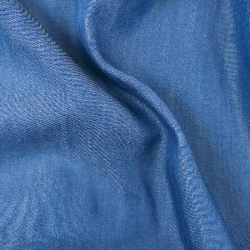  Chambray Jeans Bleu Cérule - 10cm - Mercerine