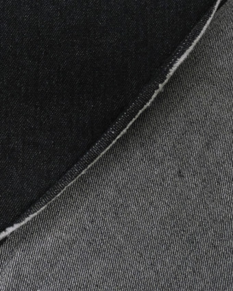 Jeans - Tissu au mètre - Denim - Noir - Stonewall - Mercerine