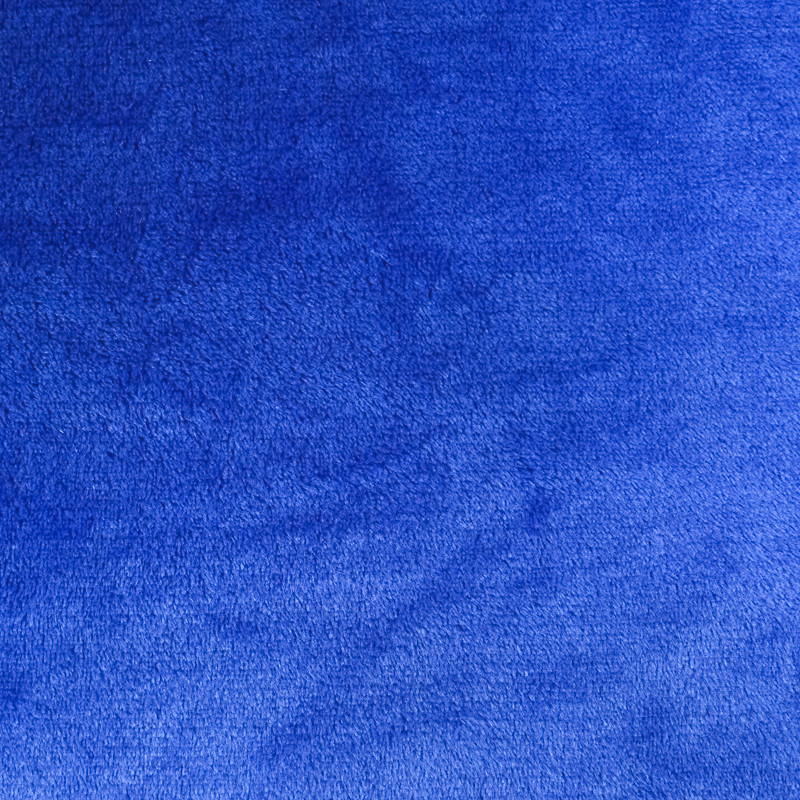 Tissu polaire Bleu Roy uni Leandro - Tissu oeko-tex - Mercerine