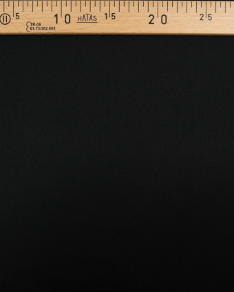 Tissu Jupe Veste Pantalon Prune : gabardine noir - Mercerine