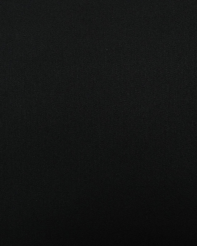 Tissu Jupe Veste Pantalon Prune : gabardine noir - Mercerine