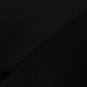 Simili cuir noir moucheté x10cm -  Mercerine
