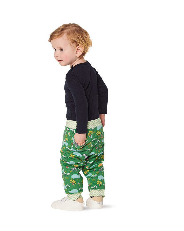 Patron de couture bébé gilet pantalon sarouel - Burda 9293 - Mercerine