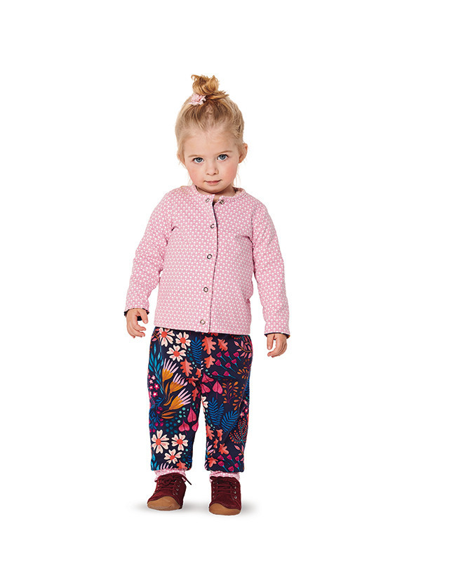 Patron de couture bébé gilet pantalon sarouel - Burda 9293 - Mercerine
