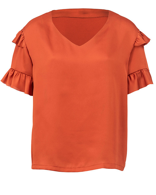 Patron De Couture Burda N°6285 - 2 Modèles : Blouse Et Cache-cœur, Tailles 36 à 46, Copie Couleur (original Non Découpé)