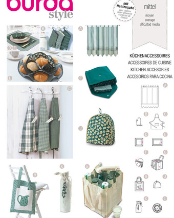 Patron Accessoires  - Burda 8125 - Mercerine