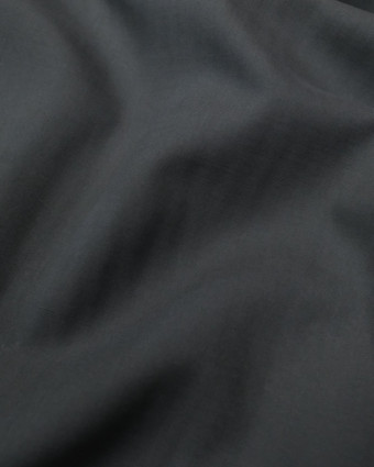 Voile de coton gris - Tissu léger - Mercerine