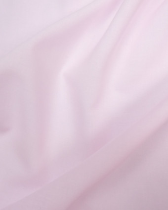 Voile de coton rose - Tissu transparent - Mercerine