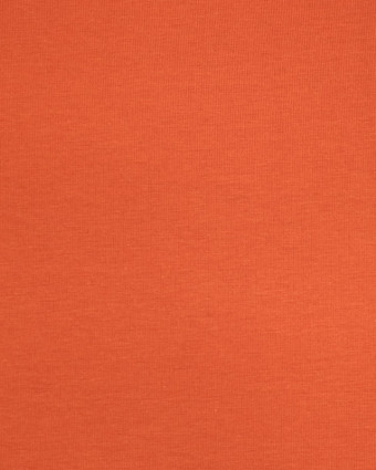 Jersey rouille oekotex coton Lise x10cm -  Mercerine