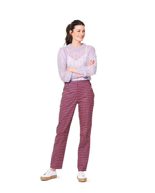 Patron de couture Pantalon Burda - Mercerine