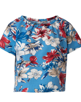 Patron de couture Femme Blouse Robe Burda 6111 - Mercerine