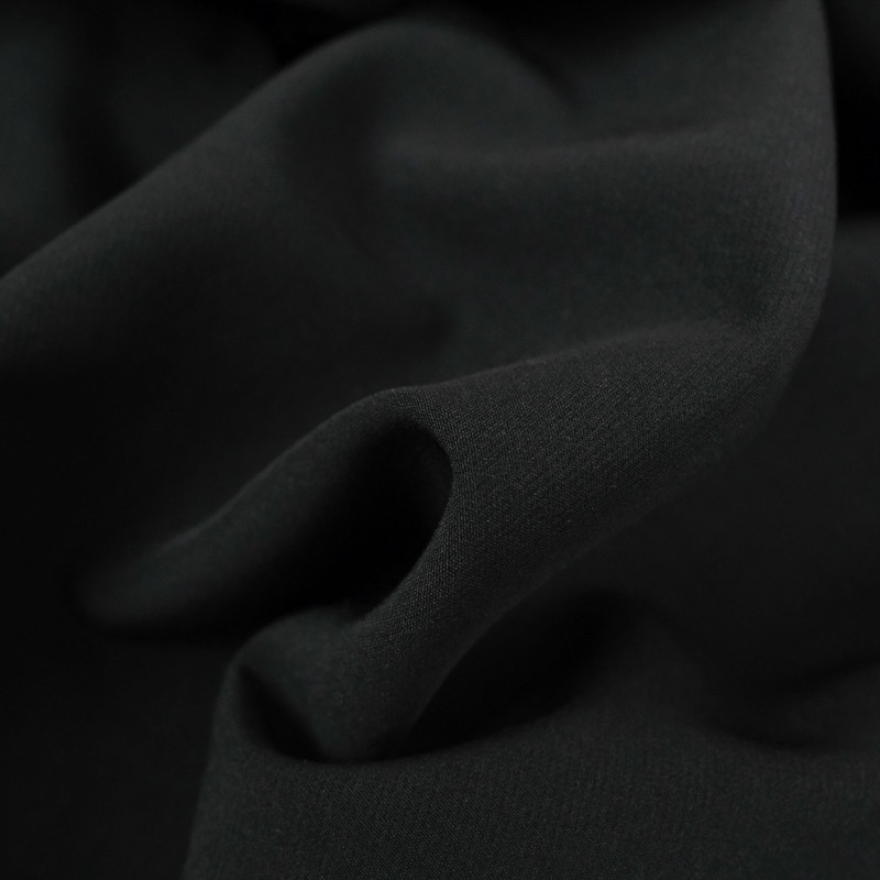 Tissu noir pour pantalon et vesteMercerine