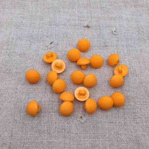 Bouton orange à pied 10mm