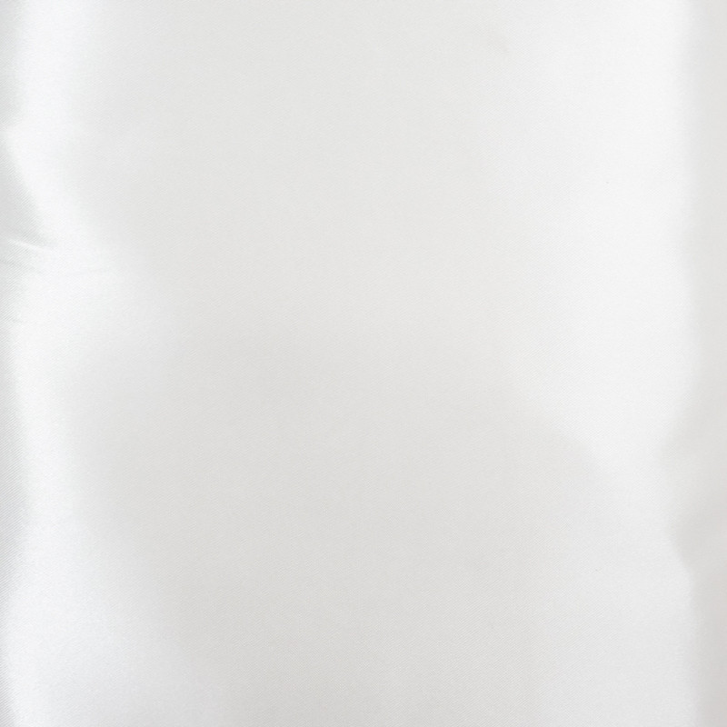 Tissu satin blanc Doublure - par 10cm -  Mercerine