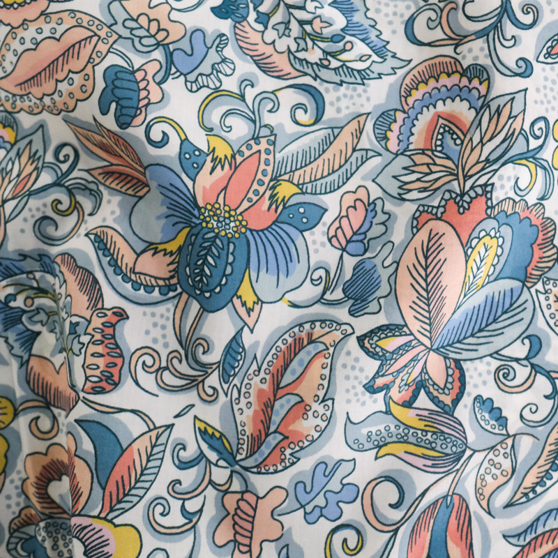 Coton Liberty Fabrics Passion Blooms A