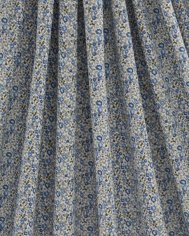 Coton Liberty Fabrics ELOISE bleu - Mercerine