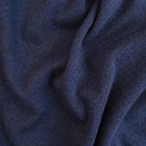 Jersey 100%coton bleu marine...