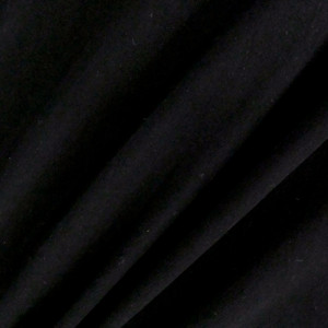 Coton lavé noir - 10cm