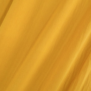 Coton lavé jaune moutarde - 10cm