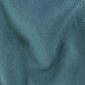 Tissu lin coloré bleu doux Laura