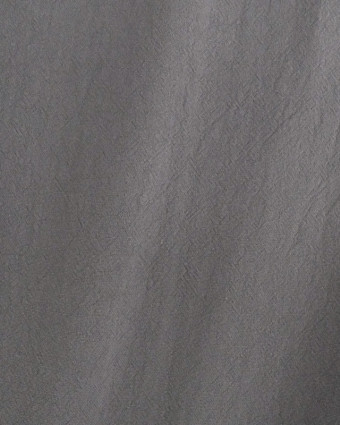 Tissu Coton lavé gris : tissus au mètre Mercerine
