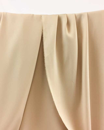 Tissu crêpe envers satin Cristina - Mercerine