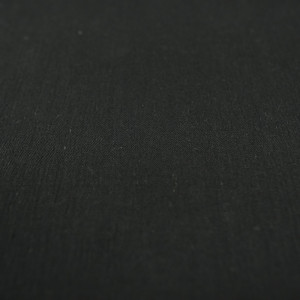 Crepon de coton noir - par 10cm -  Mercerine