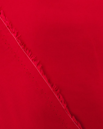 Tissu viscose rouge Joanne au mètre - Mercerine