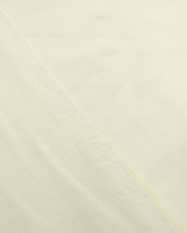 Jersey molleton Ecru- sweat fin bio - Mercerine