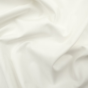 Popeline de coton blanc...