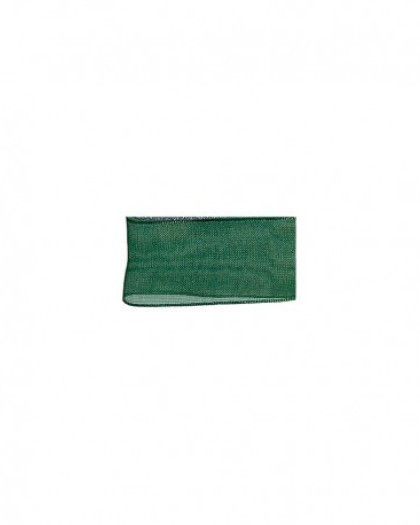 Ruban mousseline vert sapin - Mercerine