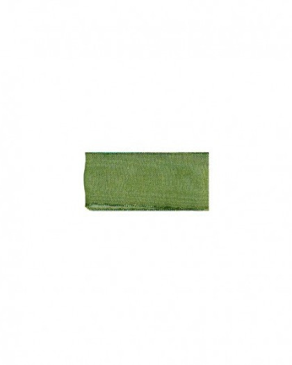 Ruban mousseline vert - Mercerine