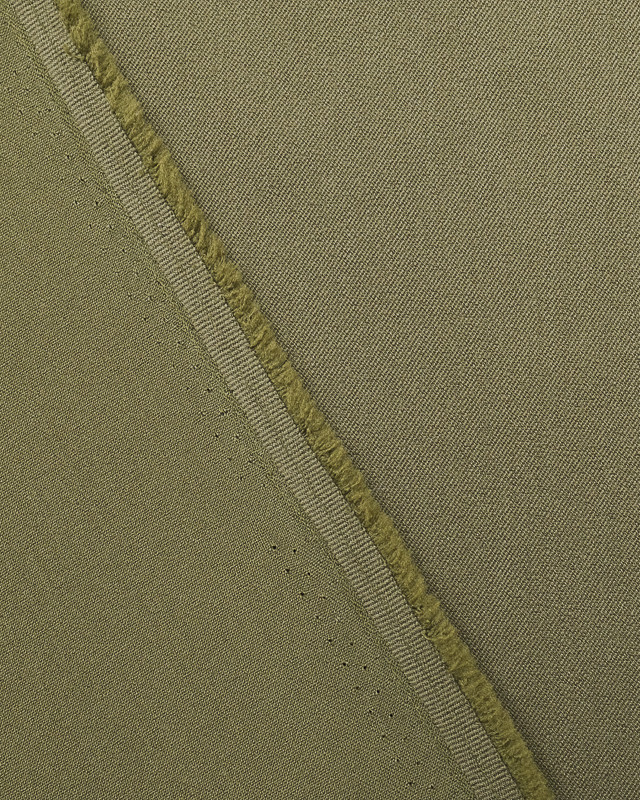 Tissu Jupe Veste Pantalon Prune : gabardine kaki - Mercerine