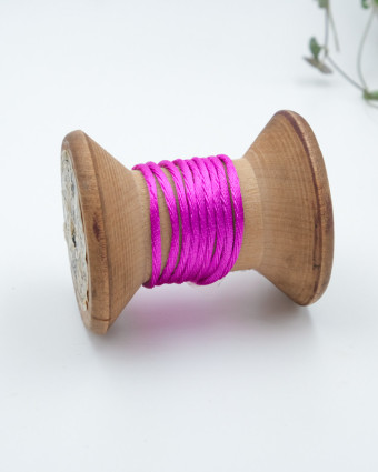 Queue de Rat Rose Fuchsia au Mètre – Cordon & Mercerie | Mercerine