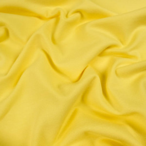 Jersey coton jaune Oekotex Kate