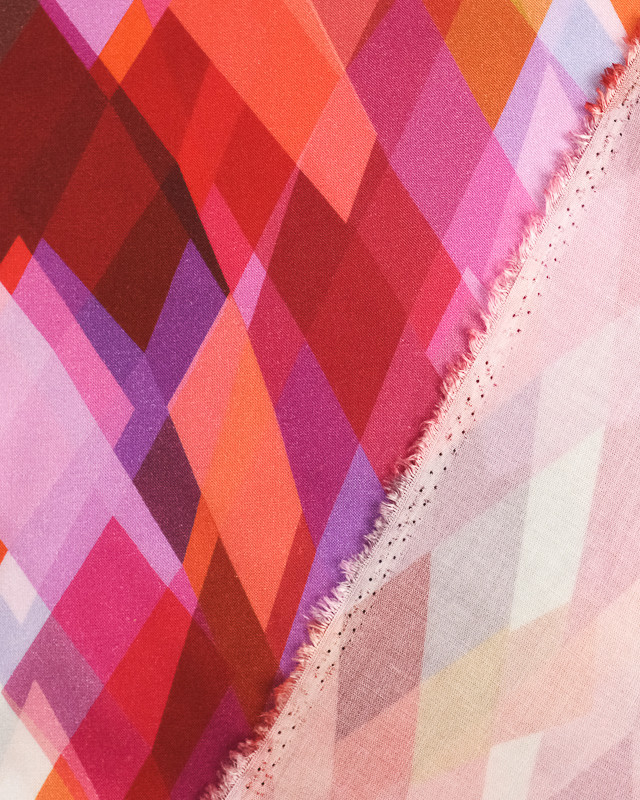 Dashwood Studio Viscose rouge rose