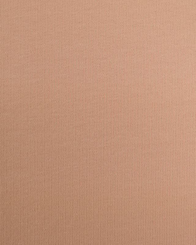 Jersey molleton rose - sweat fin bio - Mercerine